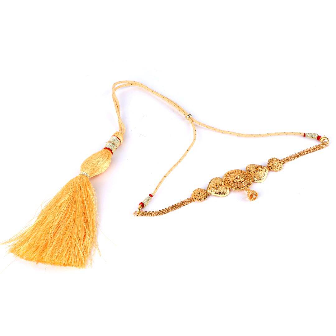 Salankara Creation Designer Series Locket Kanthi/Choker with Earrings Pair