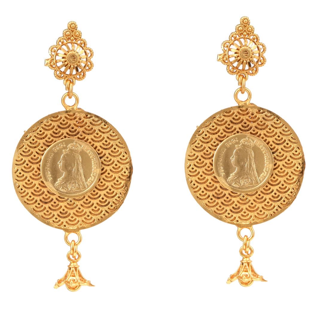 Salankara Creation Ginni fitted Kanbala/ Chandwali Earrings Pair