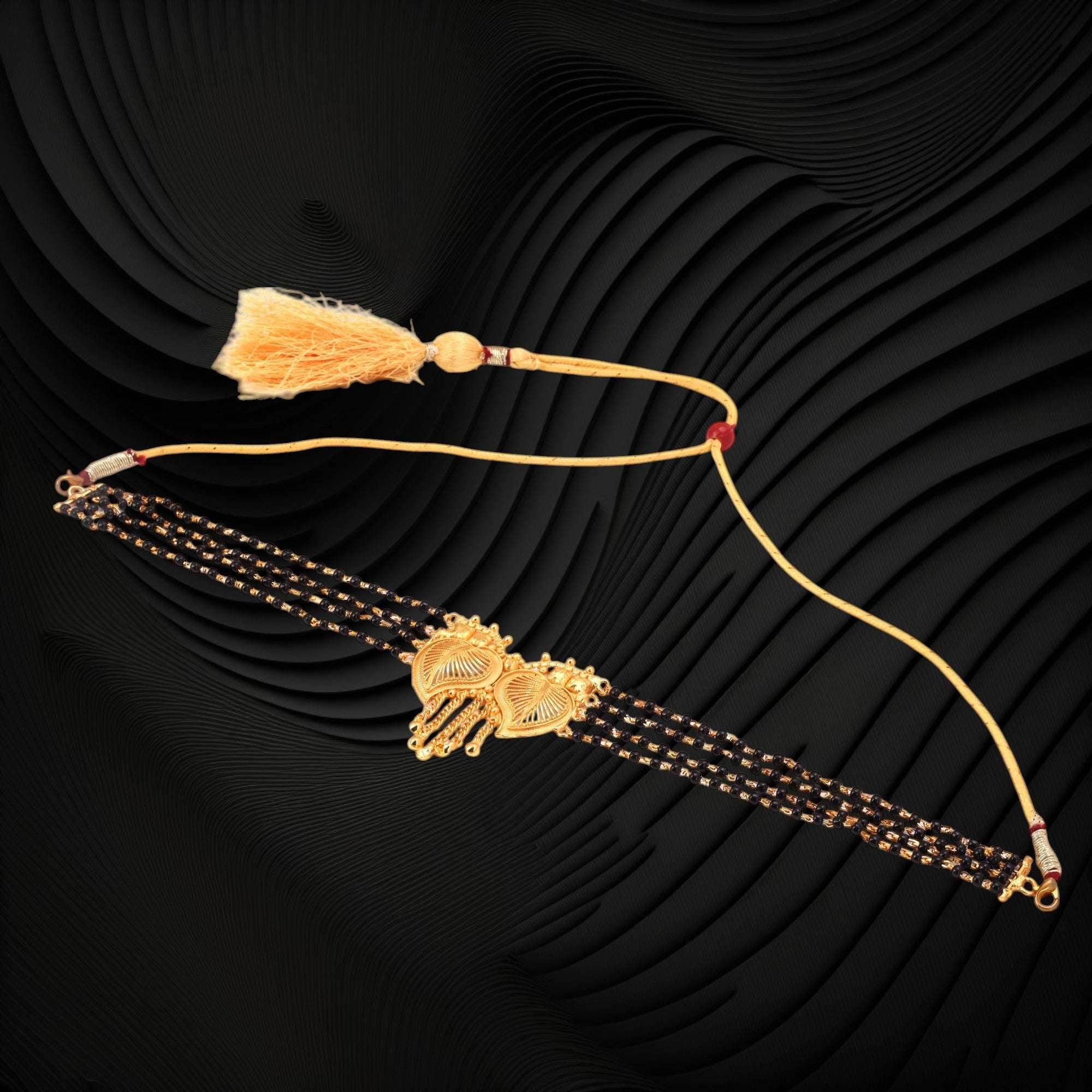 Mangal Sutra Chocker with Ear ring Pair - Salankara Creation