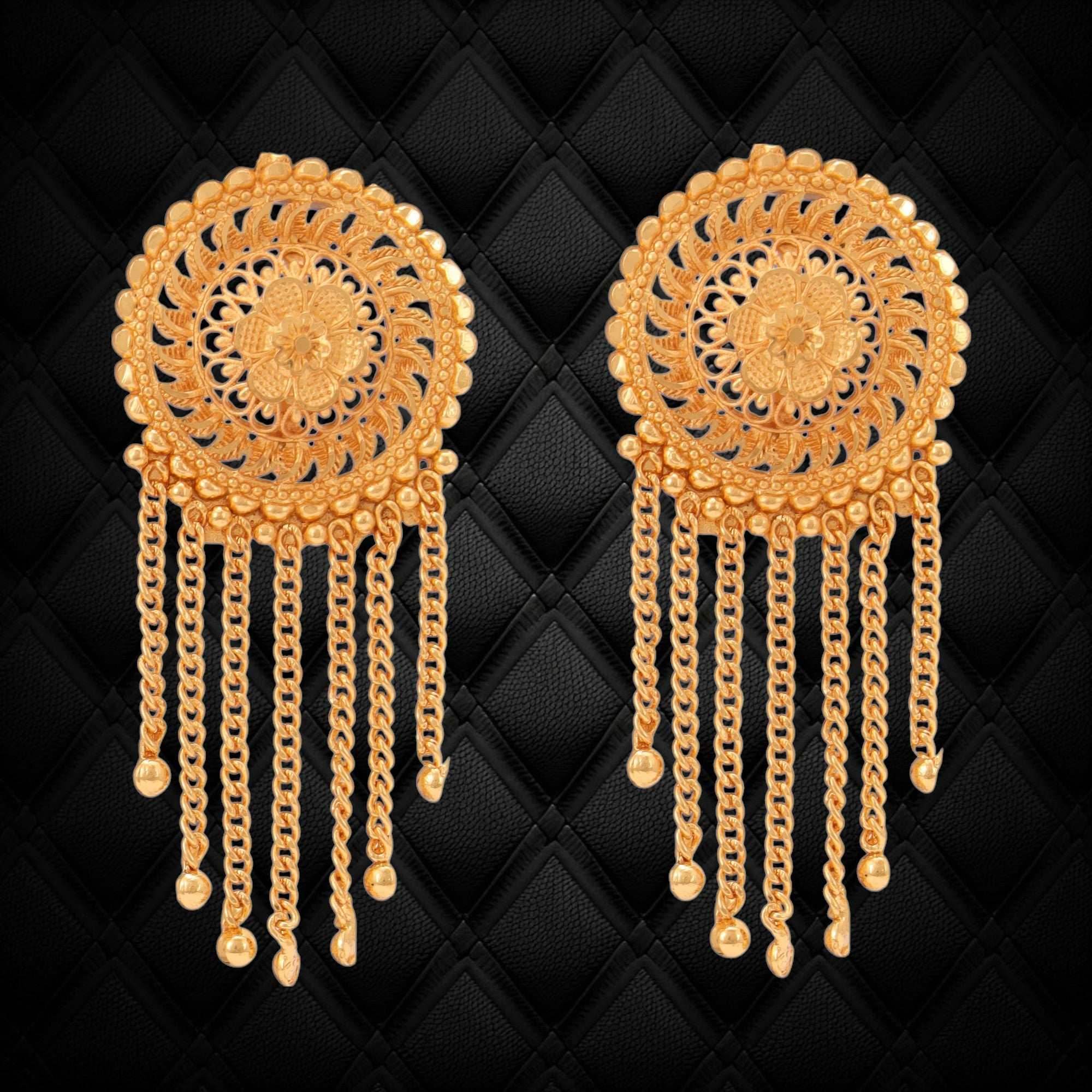 Jhalor setting Earring pair - Salankara Creation
