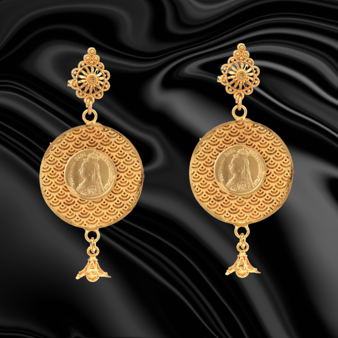 Salankara Creation Ginni fitted Kanbala/ Chandwali Earrings Pair