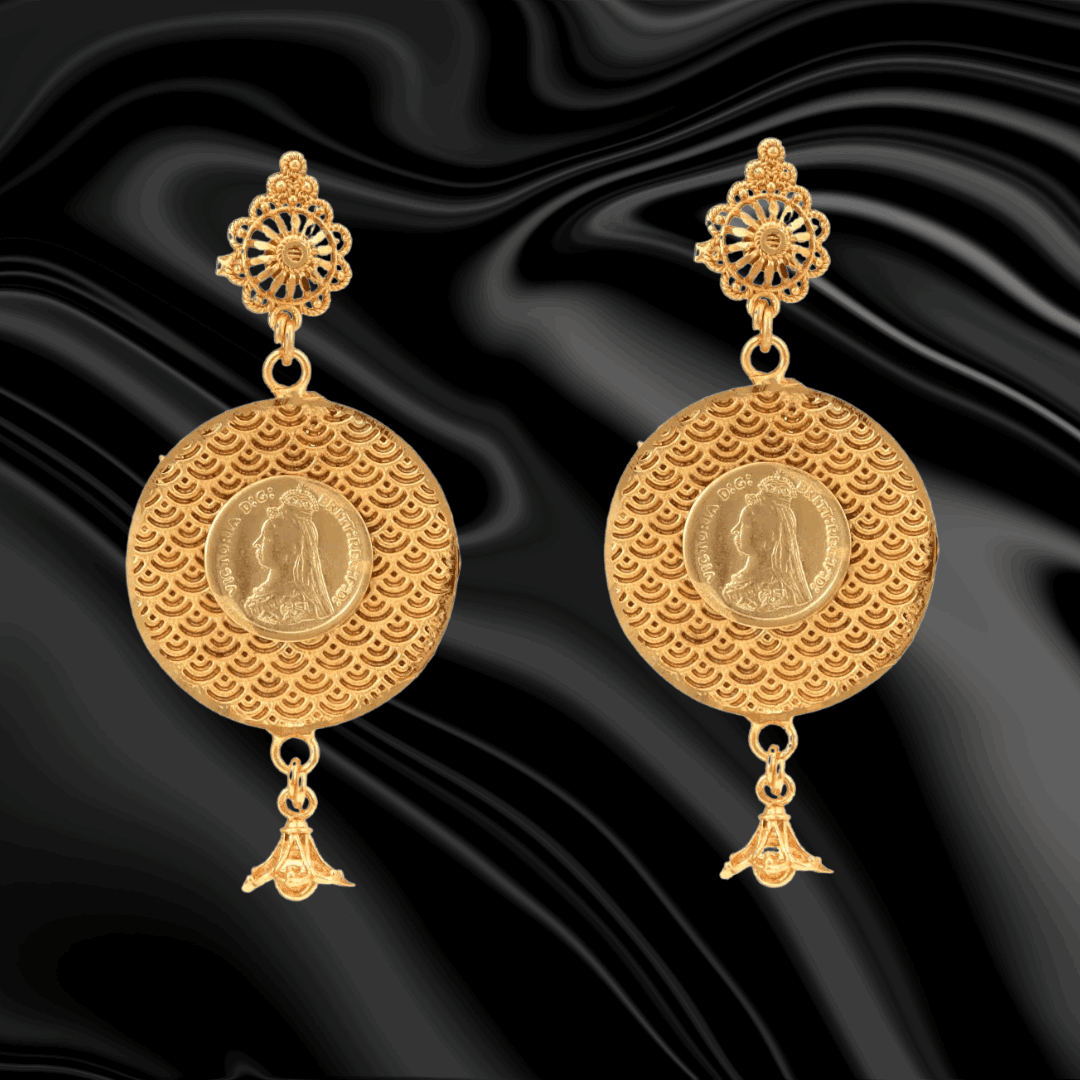 Salankara Creation Ginni fitted Kanbala/ Chandwali Earrings Pair - Salankara Creation