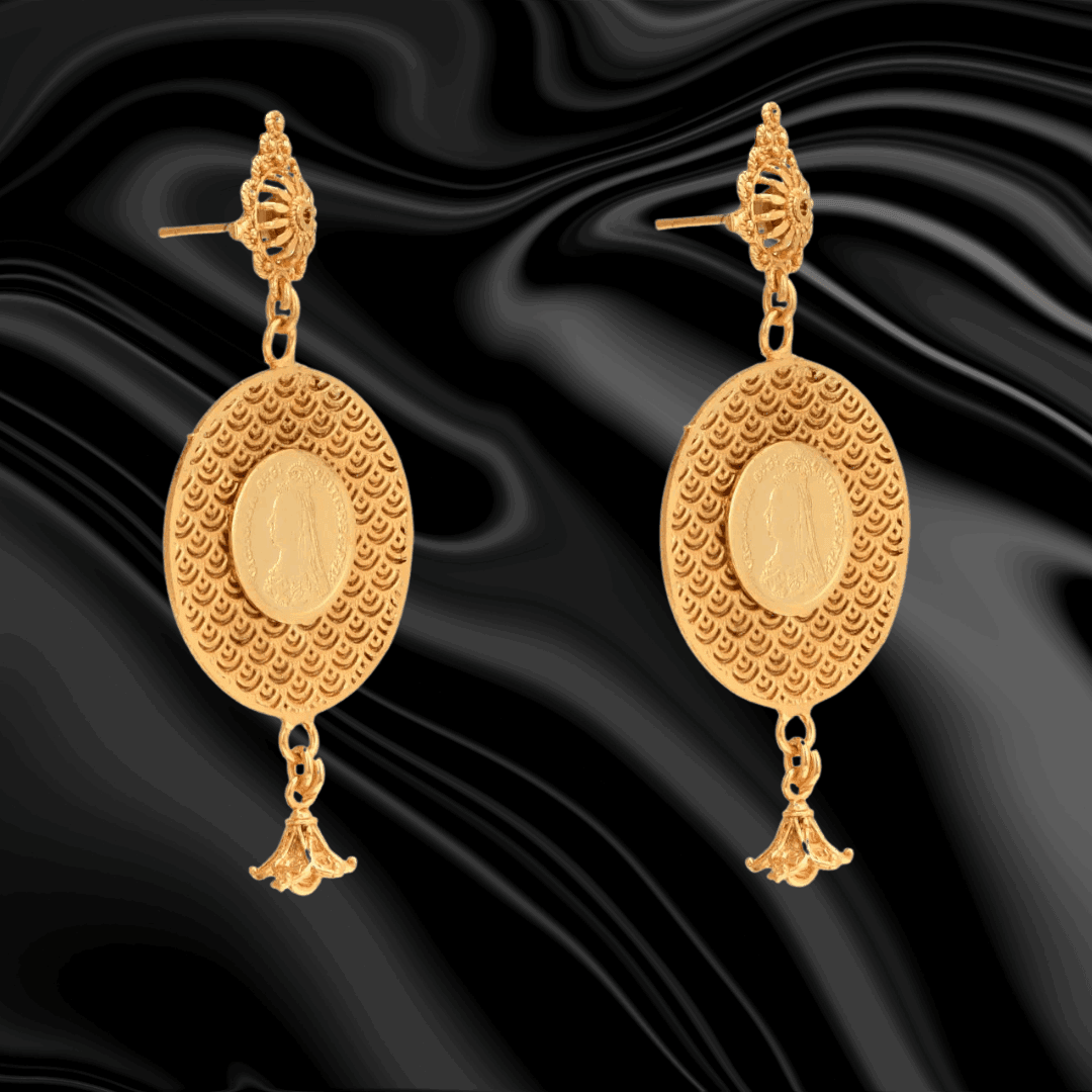 Salankara Creation Ginni fitted Kanbala/ Chandwali Earrings Pair - Salankara Creation