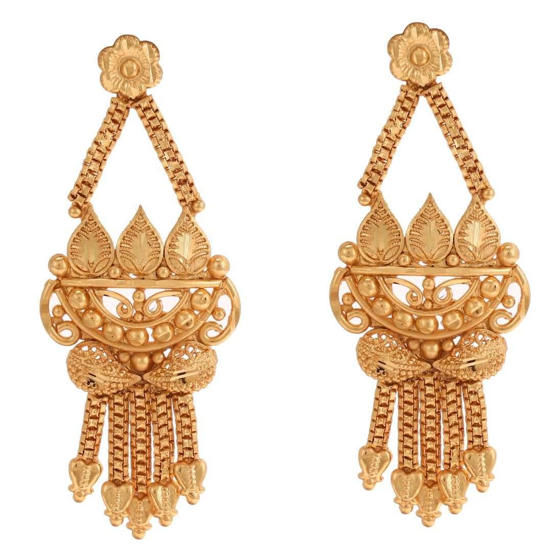 Salankara Creation Designer Bell Set / Sitahar / Rani Har with Earrings Set - Salankara Creation