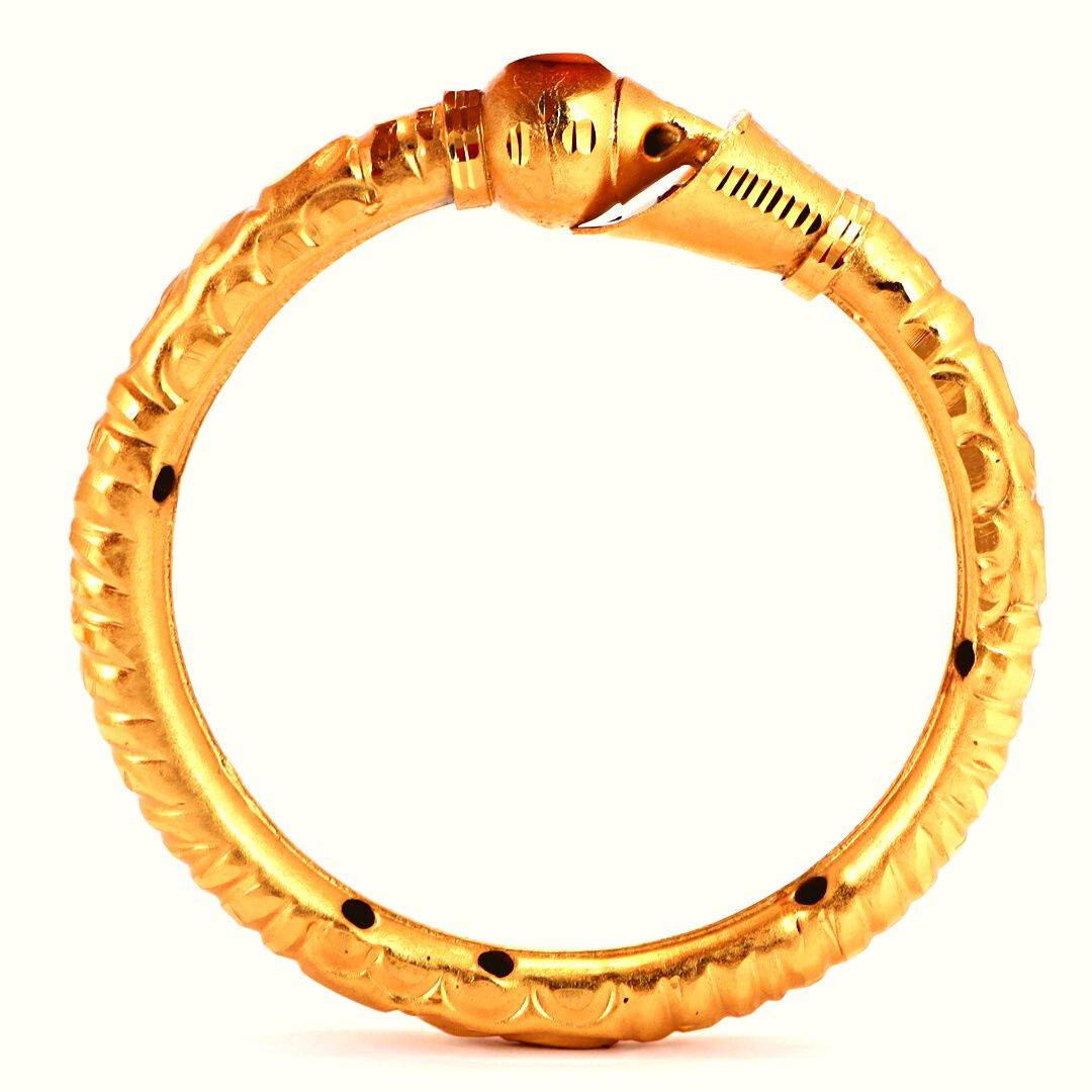 Salankara Creation Designer Slim Kalka setting Bangles / Bala Pair - Salankara Creation