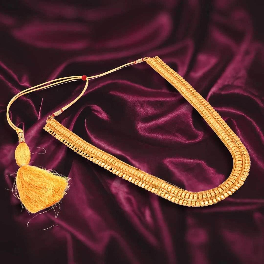 Salankara Creation Designer U Shape Mala/ Har with Earrings Set - Salankara Creation