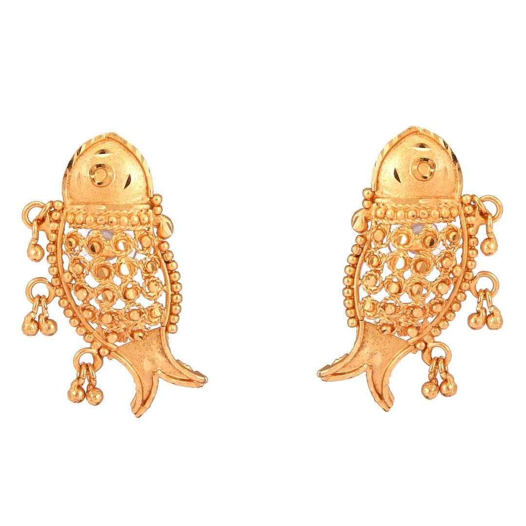 Salankara Creation Fish Necklace with Earrings Set - Salankara Creation