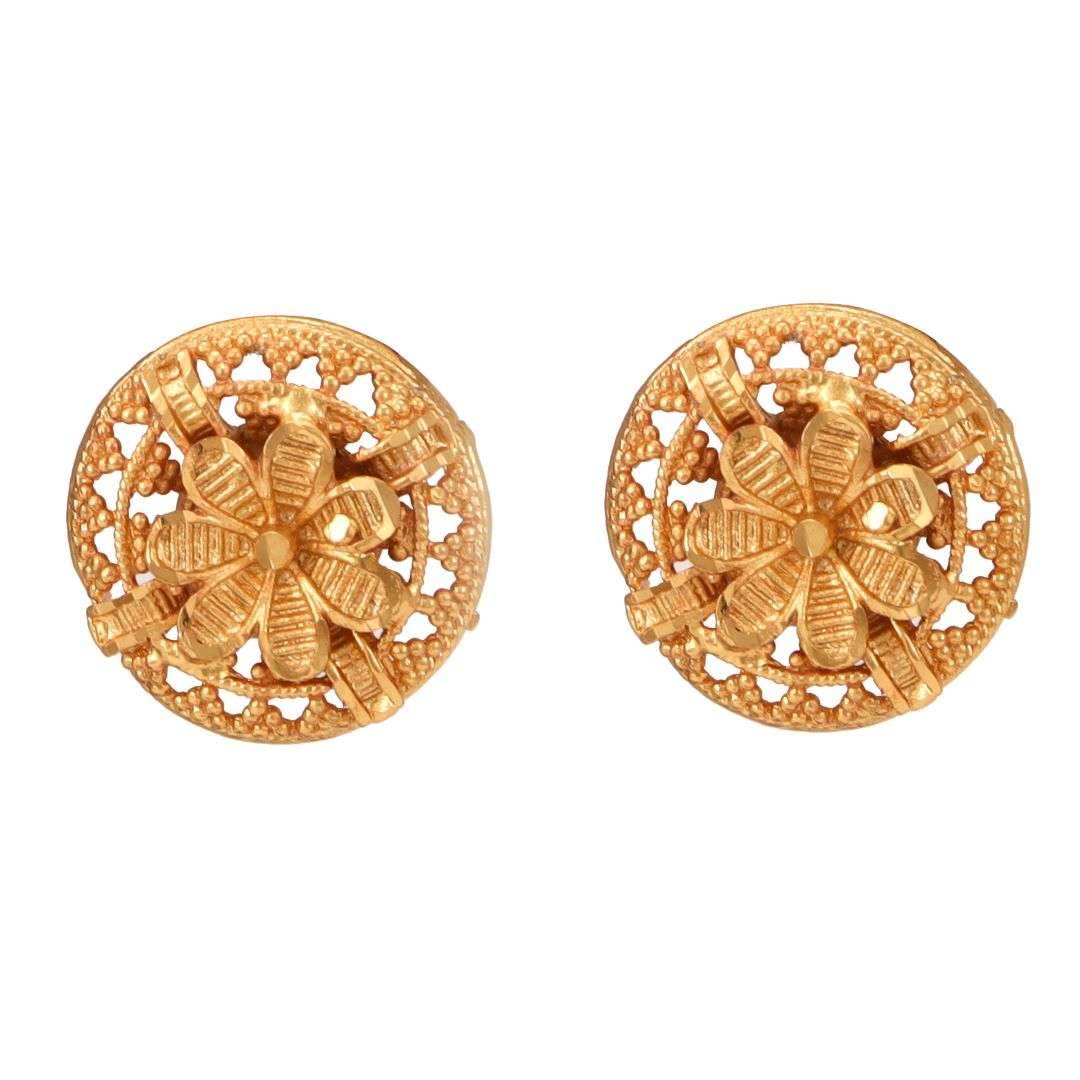 Salankara Creation Fixed Locket Long Komol Tie Chain with Earrings Pair - Salankara Creation