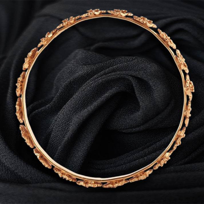 Salankara Creation Flower Setting Designer Churi Pair/Bangles - Salankara Creation