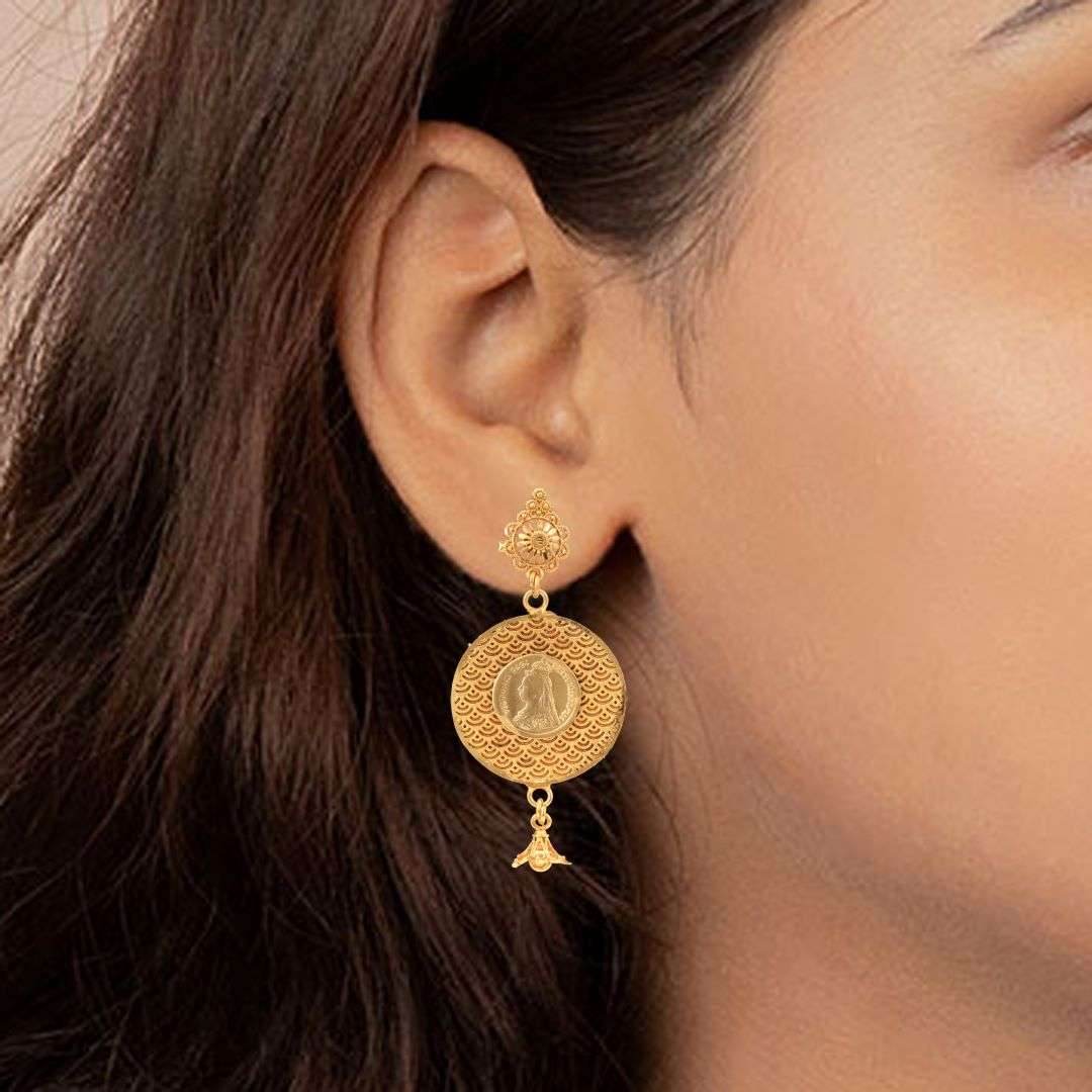 Salankara Creation Ginni fitted Kanbala/ Chandwali Earrings Pair - Salankara Creation