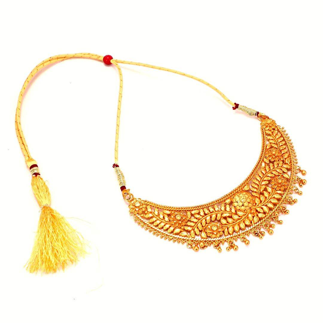 Salankara Creation Grand Hasuli with Earrings Pair - Salankara Creation