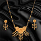 Salankara Creation Mangalsutra pendant and earrings set