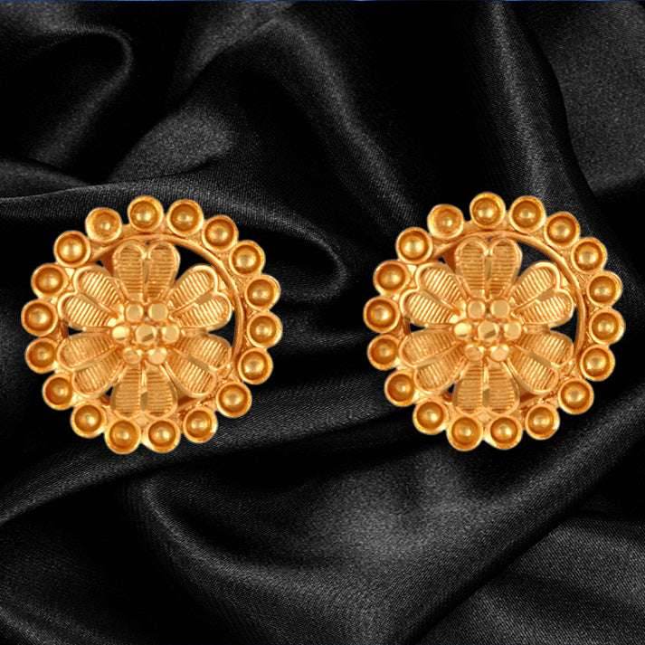 Salankara Creation Big Circle Locket with Earrings Pair - Salankara Creation