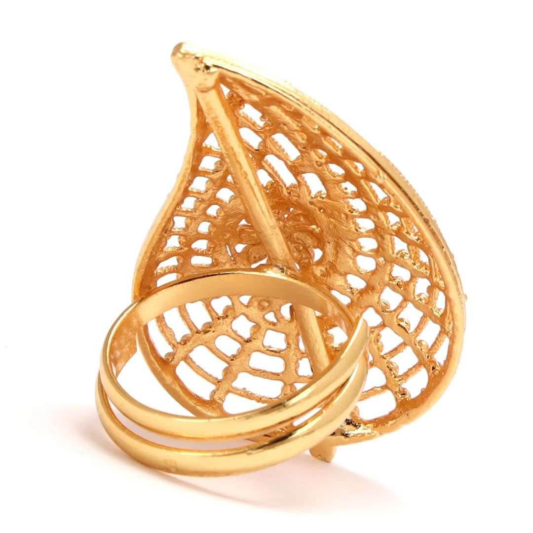 Mango shape Finger Ring - Salankara Creation