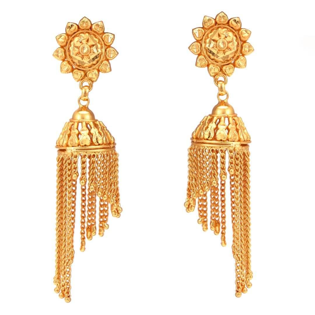 Salankara Creation Jhalor Setting Jhumka Pair - Salankara Creation