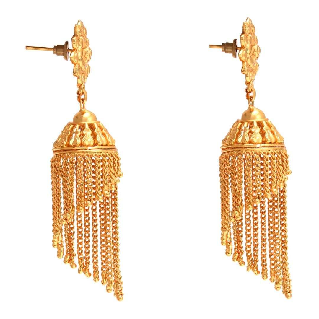 Salankara Creation Jhalor Setting Jhumka Pair - Salankara Creation