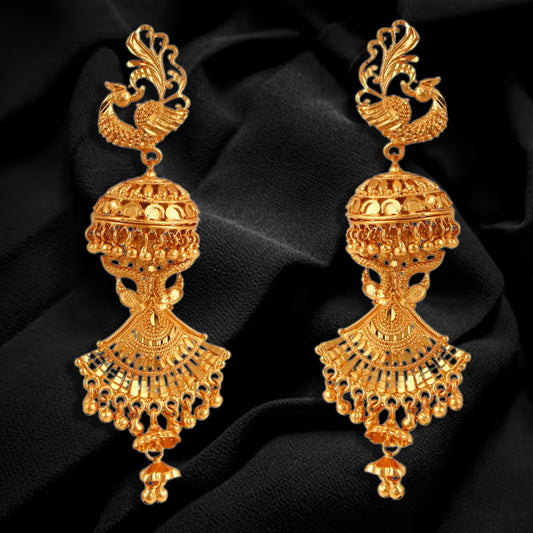 Salankara Creation Jhumka Setting Earrings