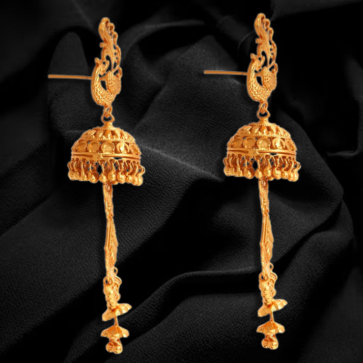 Salankara Creation Jhumka Setting Earrings