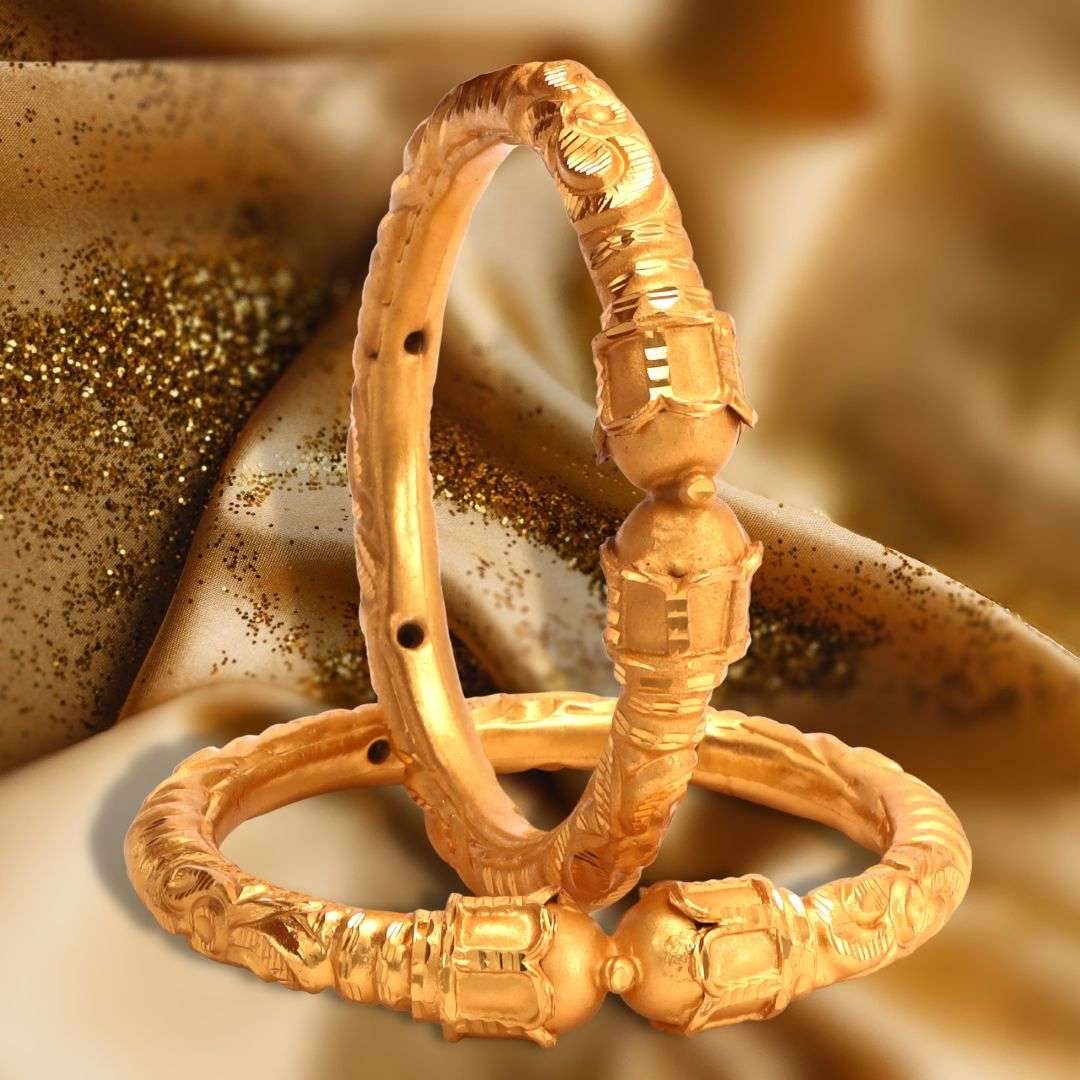 Senco Gold Beautiful Traditional Gold Bala Design Latest 22K Gold