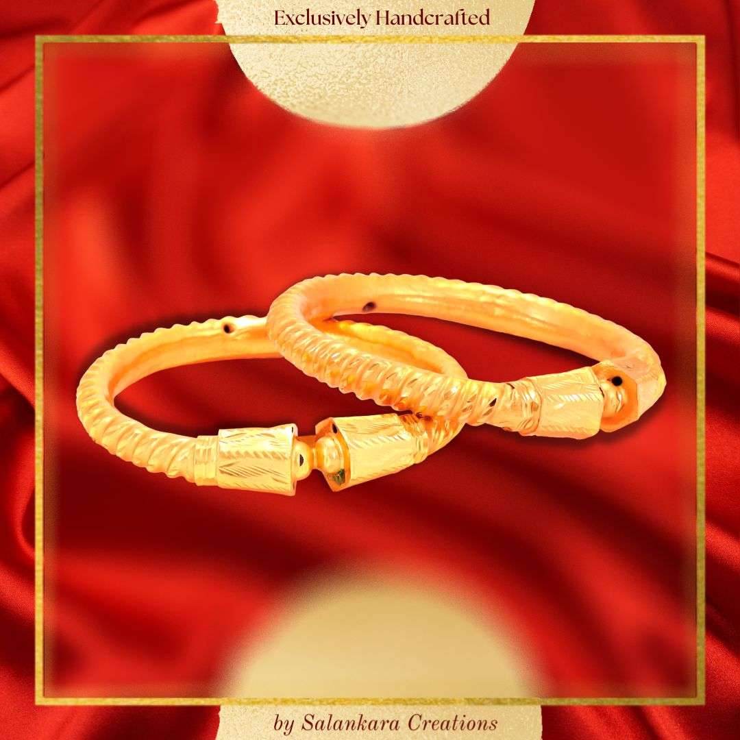 Salankara Creation Slim Ruli Style Sarada Threaded Bangles/Bala - Salankara Creation