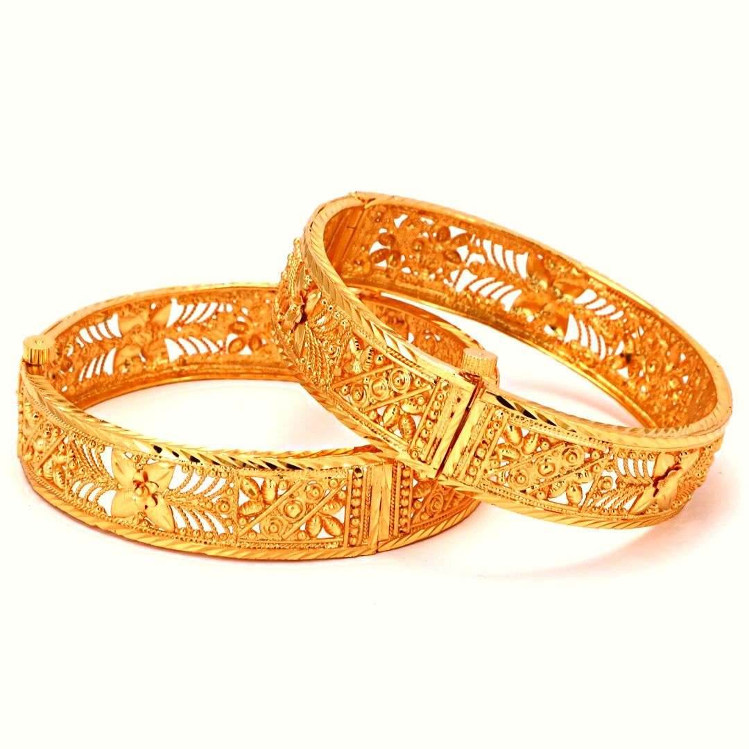 Salankara Creation Slim Adjustable Khilan (Screw Fitted) Chur/ Bangle Pair - Salankara Creation