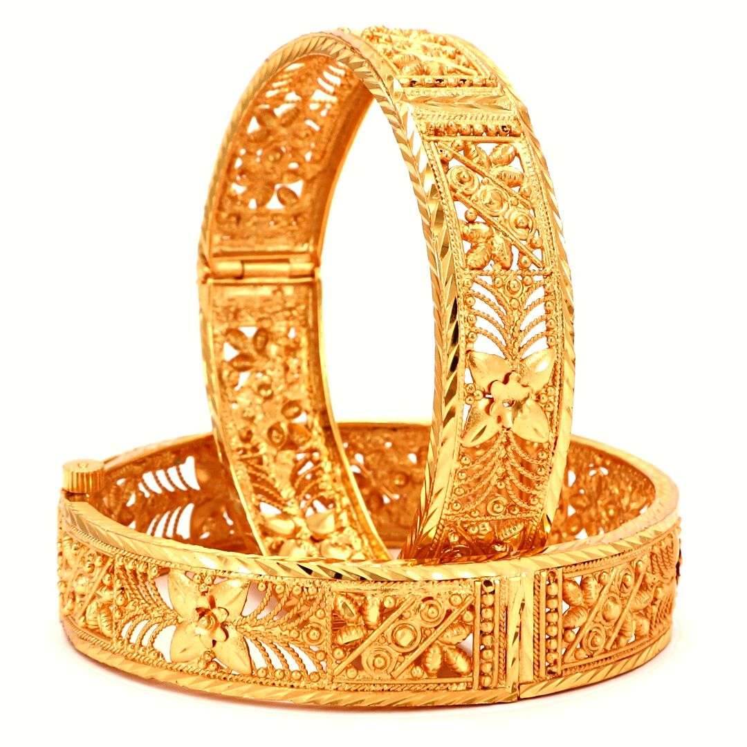 Salankara Creation Slim Adjustable Khilan (Screw Fitted) Chur/ Bangle Pair - Salankara Creation