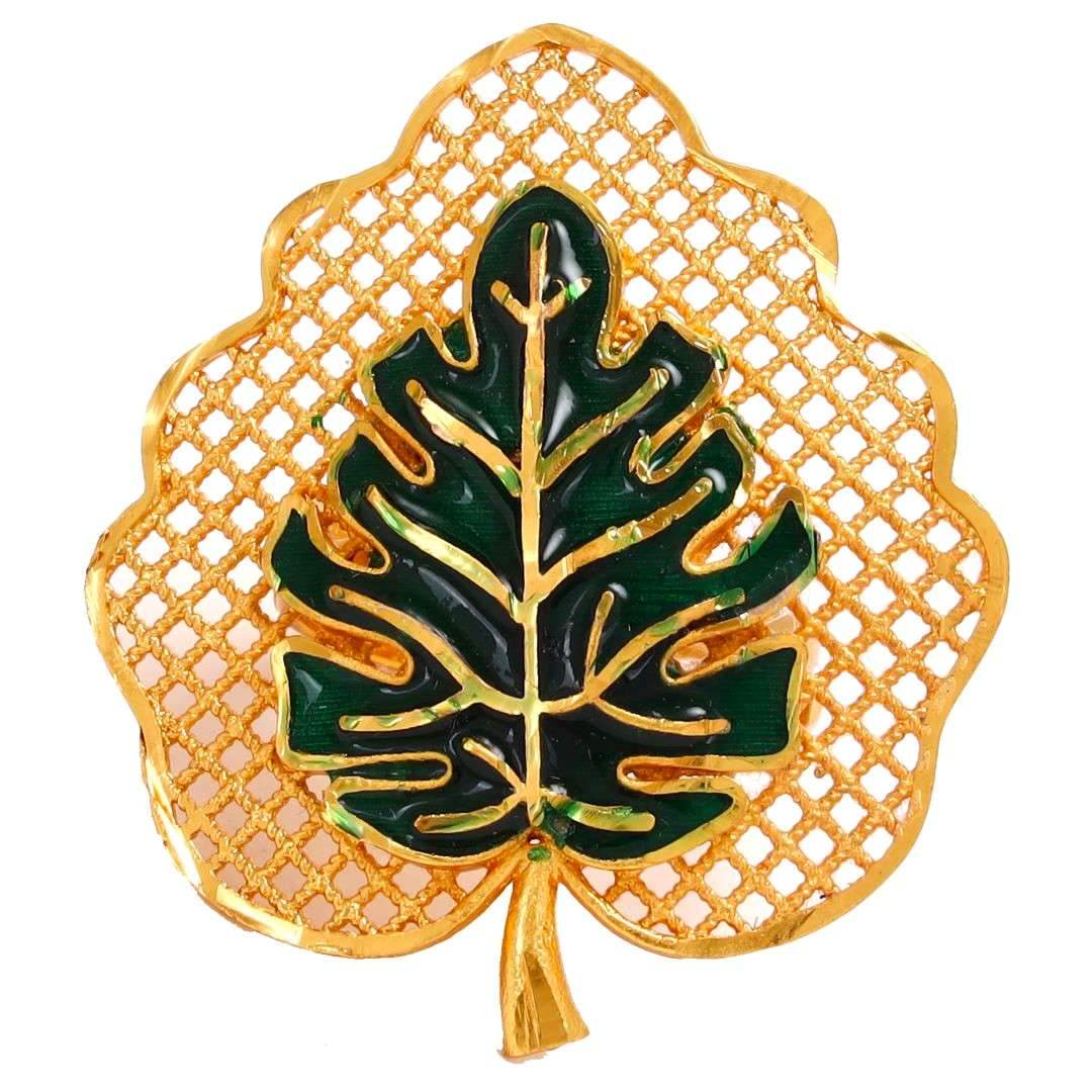 Salankara Creation Tree Minakari Finger Ring - Party Wear - Large Size - Salankara Creation