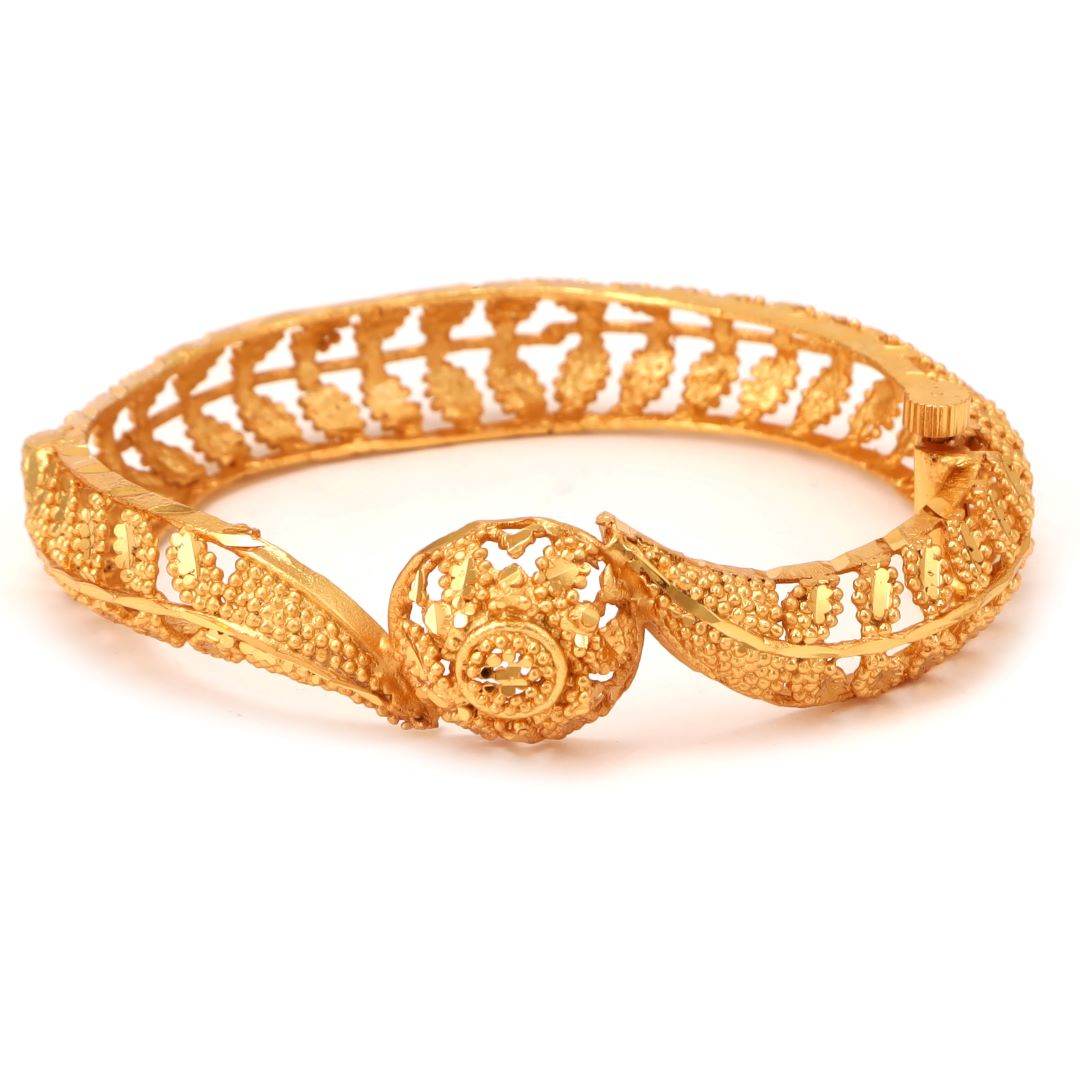 Salankara Creation Adjustable Khilan (Screw Fitted) Slim Designer Chur/Bangle - Salankara Creation