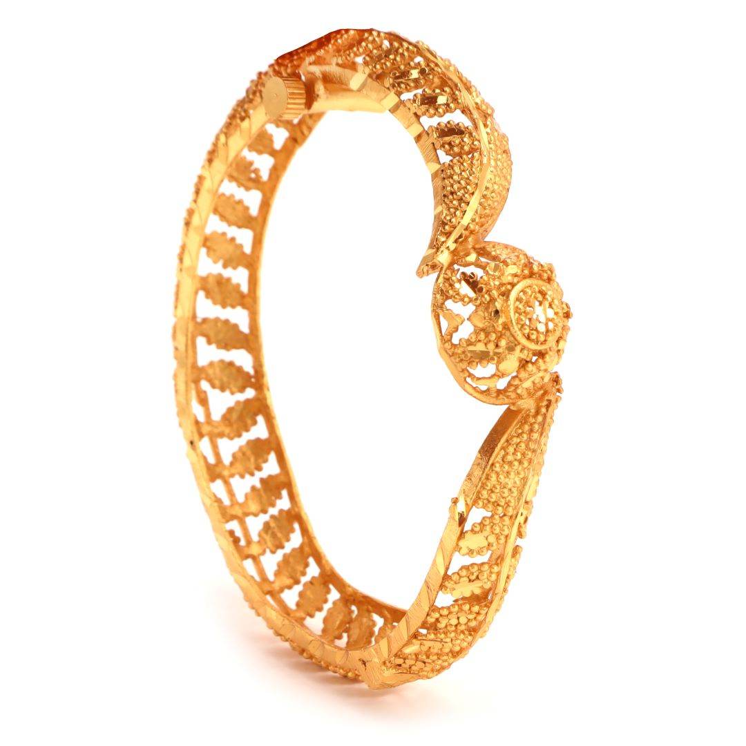 Salankara Creation Adjustable Khilan (Screw Fitted) Slim Designer Chur/Bangle - Salankara Creation