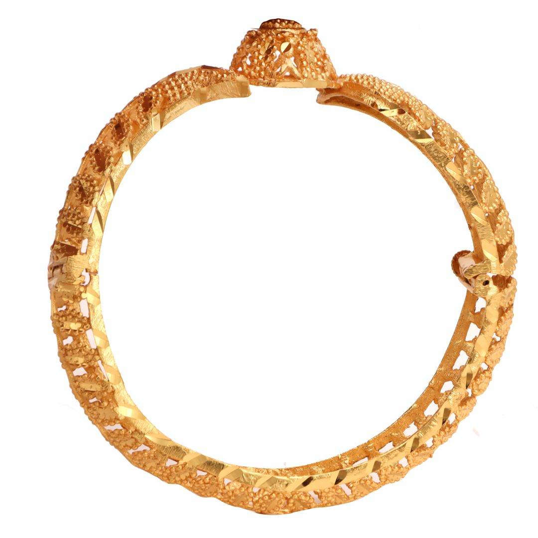 Salankara Creation Adjustable Khilan (Screw Fitted) Slim Designer Chur/Bangle - Salankara Creation