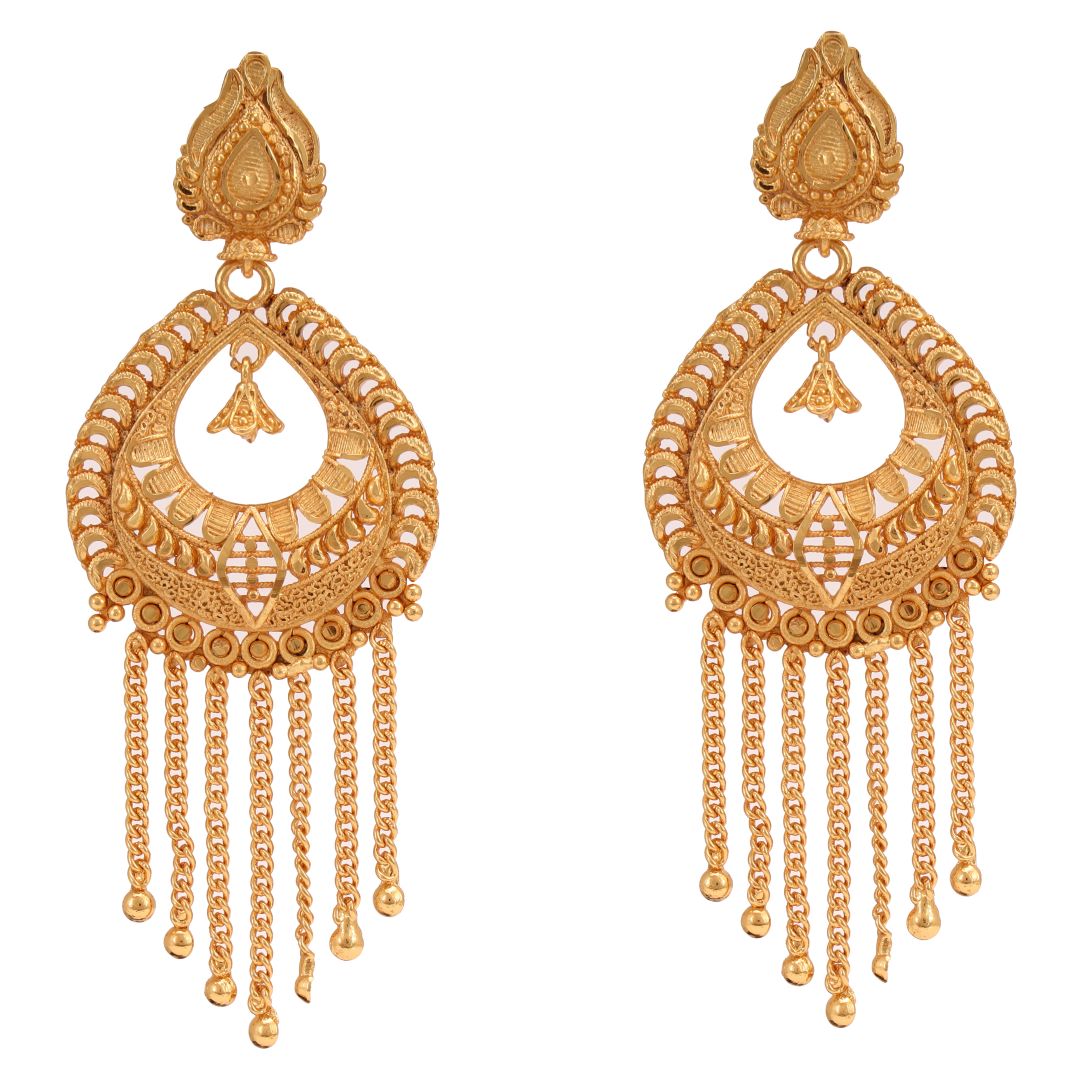 Salankara Creation Jhalor Setting Kanbala Pair - EXTRA LARGE - Chandwali Earrings