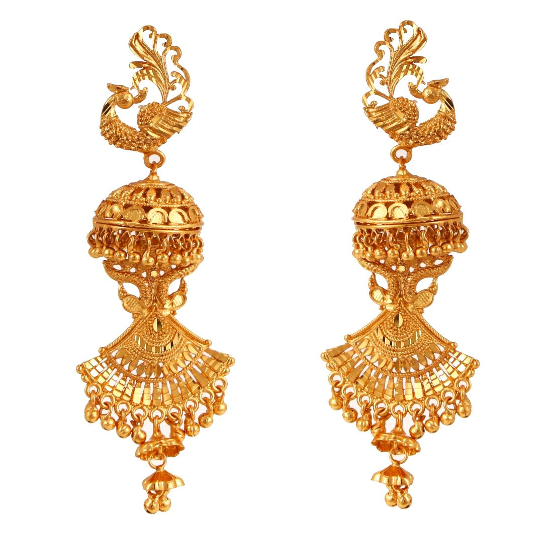 Salankara Creation Jhumka Setting Earrings