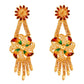 Salankara Creation Minakari Bell Set Sitahar/Rani Har with Earrings