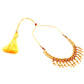 Salankara Creation Minakari Long Drop Necklace with Earrings Set