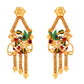Salankara Creation Parrot Minakari Bell Set/Rani Har/Sita Har with Earrings