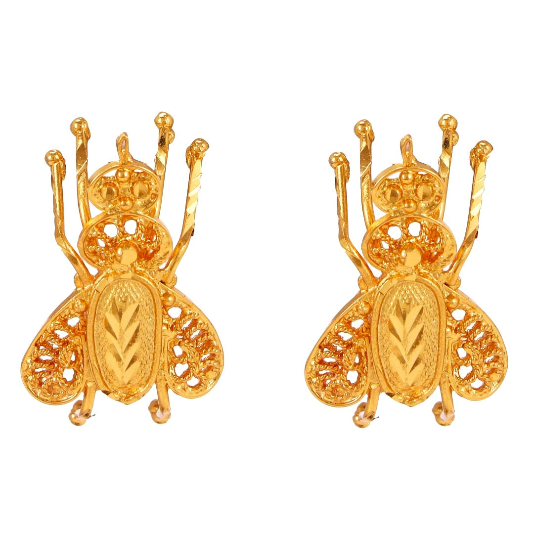 Salankara Creation Rare Collection Handmade Bee Pendant with Earrings Set