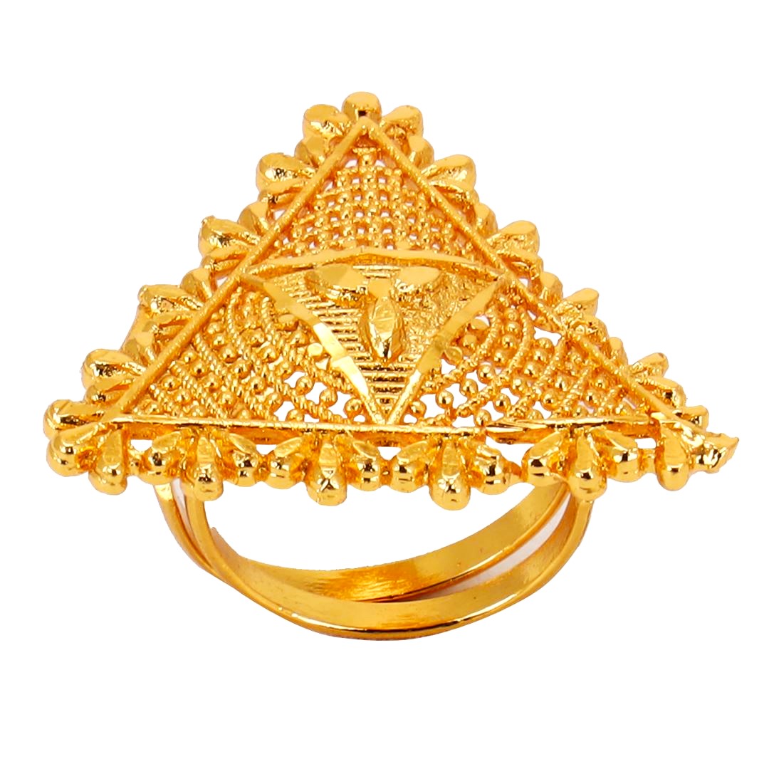 Salankara Creation Triangular Top Finger Ring