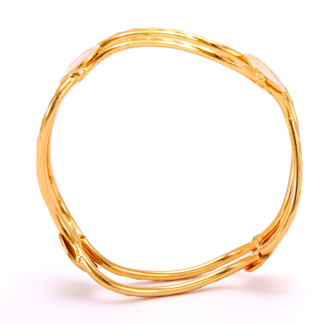 Degs & Sal Gold/Silver Dual Chain Bracelet | Verishop